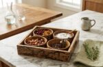 BARK BOWLS WITH TRAY - Image 5