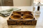 BARK BOWLS WITH TRAY - Image 4