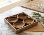 BARK BOWLS WITH TRAY - Image 9