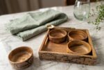 BARK BOWLS WITH TRAY - Image 6