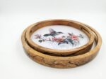 MONARCH FLORA ROUND TRAY - Image 5
