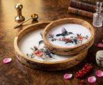 MONARCH FLORA ROUND TRAY - Image 6