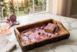 RESIN PINK BARK TRAY - Image 3