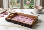 RESIN PINK BARK TRAY - Image 5