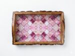 RESIN PINK BARK TRAY - Image 7