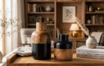 DUAL TONE VASE BLK - Image 2