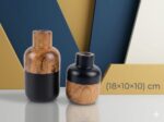DUAL TONE VASE BLK - Image 4