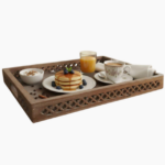 WOODEN ACCENT TRAY
