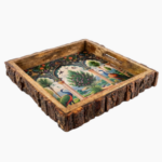PEACOCK BARK TRAY