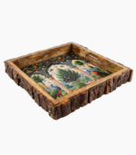 PEACOCK BARK TRAY