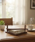 Handcrafted Sheesham Wood Napkin & Tissue Paper Holder