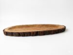 Handcrafted Oval Mango Wood Bark Platter - Image 6
