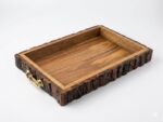 Handcrafted Mango Wood Bark Serving Tray - Image 5