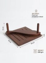 Handcrafted Sheesham Wood Napkin & Tissue Paper Holder - Image 2