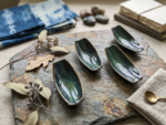 Rustic Glaze Boat Holders