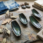 Rustic Glaze Boat Holders