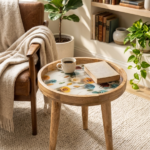 Petal & Grain Side Table