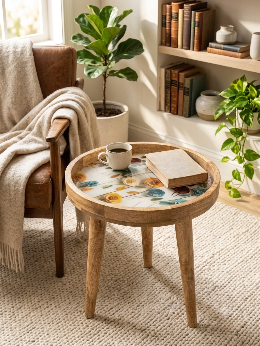 Gemini_Generated_Image_c0tdtfc0tdtfc0td Petal & Grain Side Table - Image 1