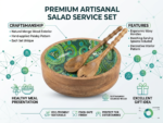 Botanica Paisley Salad Set - Image 8