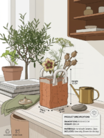 The Clay Tote Planter - Image 5
