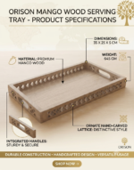 Heritage Diamond Cutout Tray - Image 6