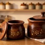 Heritage Sheesham Spice Pot Set