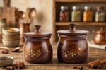 Heritage Sheesham Spice Pot Set - Image 2