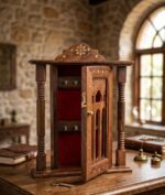 Royal Crown Sheesham Key Cabinet - Image 3