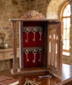 Royal Crown Sheesham Key Cabinet - Image 5