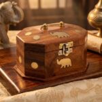 Maharaja Brass Inlay Chest
