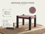 Dune Woven Stool - Image 8