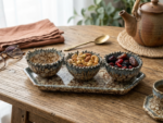 Artisanal Volcanic Shell Serving Set - Image 3