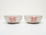 Pink Ribbon Ceramic Bowls - Image 7