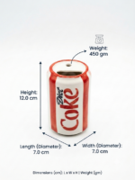 Hand-Glazed Cola Canister - Image 6