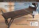 Royal Heritage Mango & Iron Daybed - Image 6