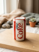 Hand-Glazed Cola Canister