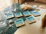 Luxe Swirl Resin Coasters