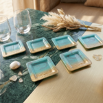 Luxe Swirl Resin Coasters